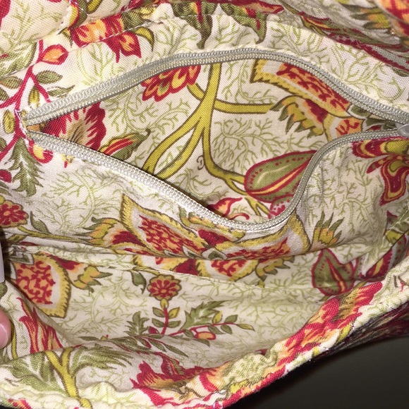 Quilted Floral Print Small Shoulder Bag - Picture 4 of 6